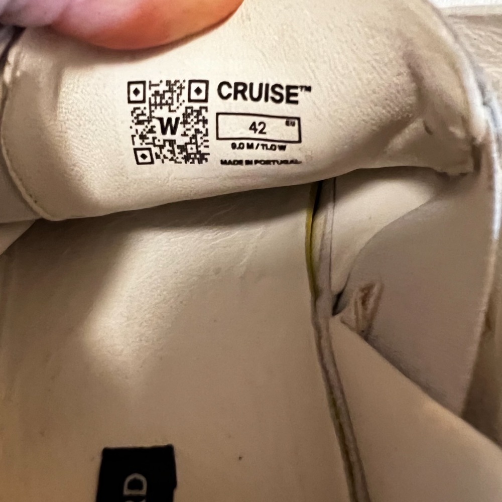 Wolf & Shepherd Launch Cruise Ace Solid White Women’s Tennis Shoe 42 US 10 - Picture 10 of 16
